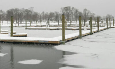 How Freezing Waterways Can Damage Docks